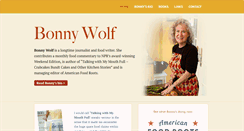 Desktop Screenshot of bonnywolf.com